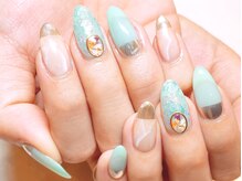 ネイルマジック 仙台一番町店(NAIL MAJIC)/ミラーフレンチ☆オーダー