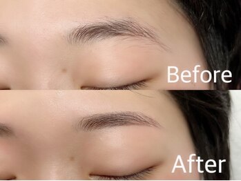 コム 草加マルイ店(com by neolive)/美眉　ビフォーアフター