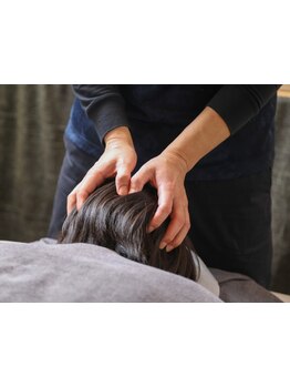 ヘッドスパで癒されたい