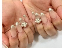 アンクジェーネイル(ankJ.nail)/ガラスフレンチ★