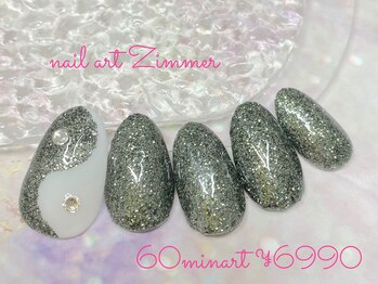 ネイルアート ジマー/60minart ¥6990/学割あり