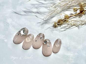 ヴィガー アンド ルックス 白金 目黒(Vigor&Looks)/ヌーディー　ピンクベージュ