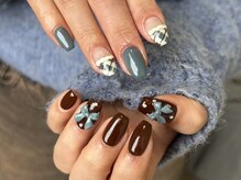 シルク ド リバー(Silk de River)/リボン×チェック
