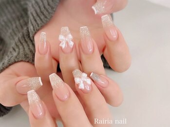 ライリア 本八幡店(Rairia)の写真/シンプルデザインから持ち込みデザインまで対応可能★長さ出しも1本～OK◎初めての方にもおすすめサロン♪