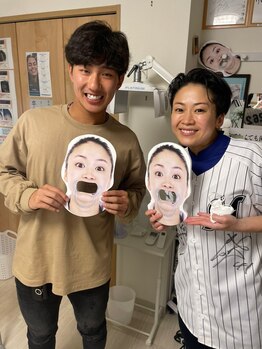 ライトビューティー 本八幡店(LIGHT BEAUTY)/千葉ロッテマリーンズ本前選手♪