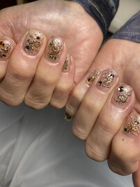 ゴールド　キラキラ