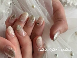 ラメグラデーション