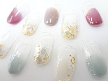 塗りかけ×ニュアンス