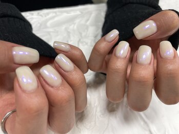 ネイルサロン ミュゼ ド ミューズ(musee de MUSE)/1カラージェル+ミラー 6,000