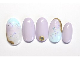 持ち込みアート/もやもやネイル