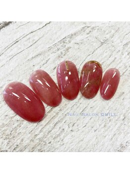 ネイルサロン クイル(QUILL)/1月ちょこっとアート（１）