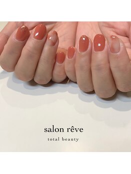 サロンリーベ(salon reve)/テラコッタピンク×タイダイ