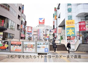 オッフェン アイブロウ アイラッシュ ネイル(offen)/松戸駅からのアクセス1