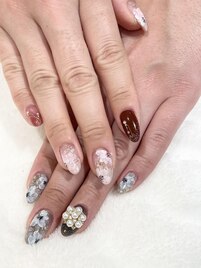 卒業式、入学式ネイル