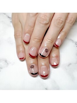 アンドルーチェ なんばパークス店(ANDRUCHE)/クリアネイル