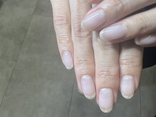 ネイル クランツ(nail kranz)/ラメフレンチ