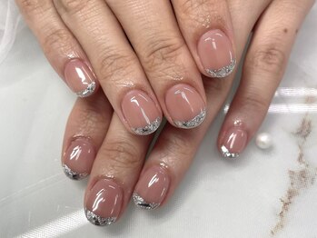 ネイルネージュ 錦糸町(Nail Neige)/ガラスフレンチ/ブライダル