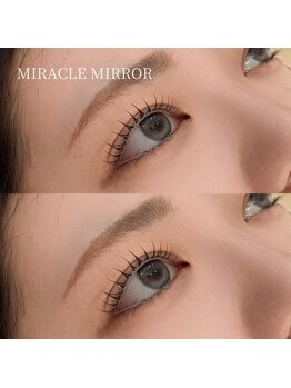 ミラクル ミラー(MIRACLE MIRROR)の写真/夏はまつげパーマ・まつげエクステで、自分らしいナチュラル上品な目元へ♪