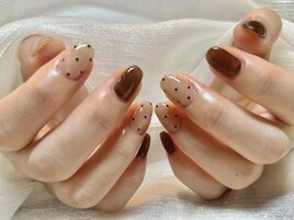秋　ネイル