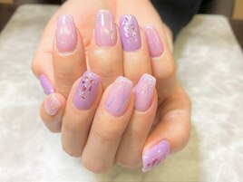 オーロラフィルムネイル