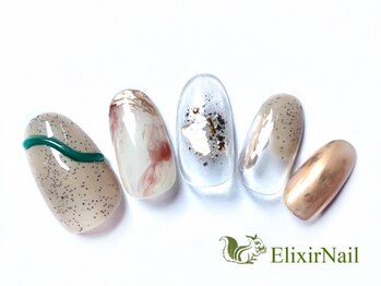 エリクサーネイル 西武新宿(Elixir Nail)/定額b カジュアル/クーポン