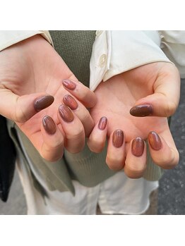 ハラジュクネイルズ(harajukunails)/マグネットワンカラーコース