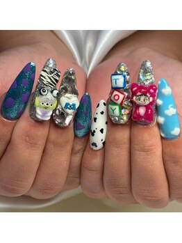 ネイルサロンアンドデコショップ アシュリー 大宮店(Ashliy)/3Dは事前にオーダーお願いします