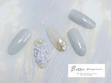 ベルミー(Belle me.)の雰囲気（定額:スタンダードコース　¥7,600 貝ネイル/夏ネイル/ブルー）