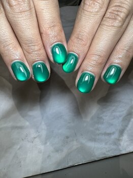 アース コアフュールボーテ 龍ヶ崎店(EARTH coiffure beaute)/マグネットネイル