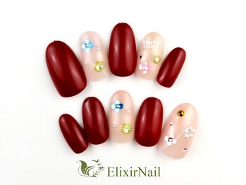 エリクサーネイル 西武新宿(Elixir Nail)/定額a シンプル/クーポン使用