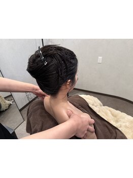 首・肩のつらさを改善したい