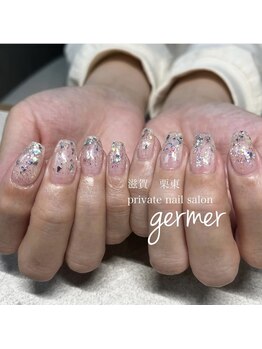 ジェルメ(germer)/いろんなラメを混ぜて★