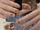 エピカ ルームビー(epica room-B)の写真/【ニュアンス/秋ネイル】いちじくカラーで彩る、ちゅるんと艶めく大人の指先に