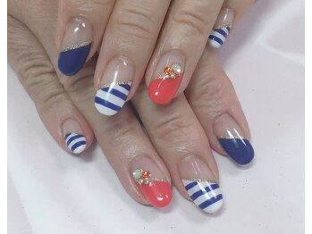 マリンボーダーネイル