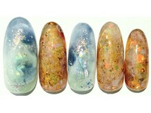 ヘアーアンドネイル ルシア(Hair&Nail Lucia)/冬の大人ゴージャスネイル