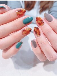 べっ甲ネイル