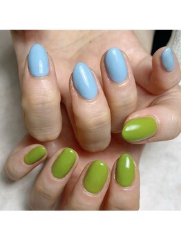 ワンカラーネイル