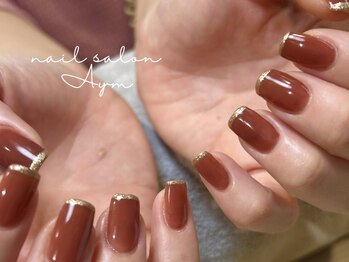 エイム 秋葉原(Aym)/ワンカラー×ラメライン