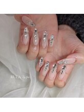 ルラ バイ フリー(RULA by free)/クリアフレンチストーンアート＊