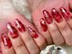 カラーネイル(Color nail)の写真/短時間で仕上がりの良さ◎スカルプで長さだし♪美しいフォルムにこだわった高技術で理想の指先を叶えます◇