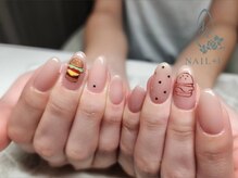 ネイルプラスユウ(NAIL+U)/ハンバーガーネイル