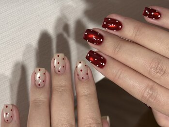 モアグラム 銀座店(More Glam)/ドットネイル