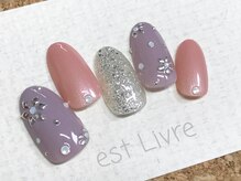 エストリブレ(estLivre)/スタッズスノーネイル