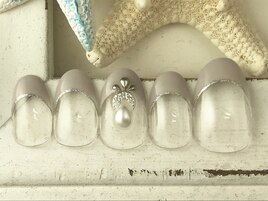 ビッグパール×フレンチデザイン