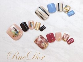 リュドールのフットネイル