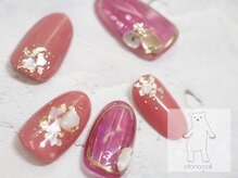 オトナネイル(otona nail)/テラコッタピンクのニュアンス