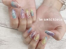 ネイルサロンアンドスクール ビーアンビシャス(be ambitious)/持ち込みアート