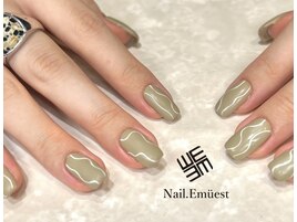 うねうねネイル/秋ネイル/Mai