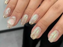 ユノ フィオーレ(Juno fiore)/ぷっくりハートオーロラミラー