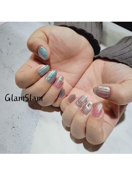 グラムスラム 福島店(GLAMSLAM)/バカラネイル♪